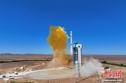 八字测试我国首颗地球物理场探测业务卫星“张衡一号”02星成功发射